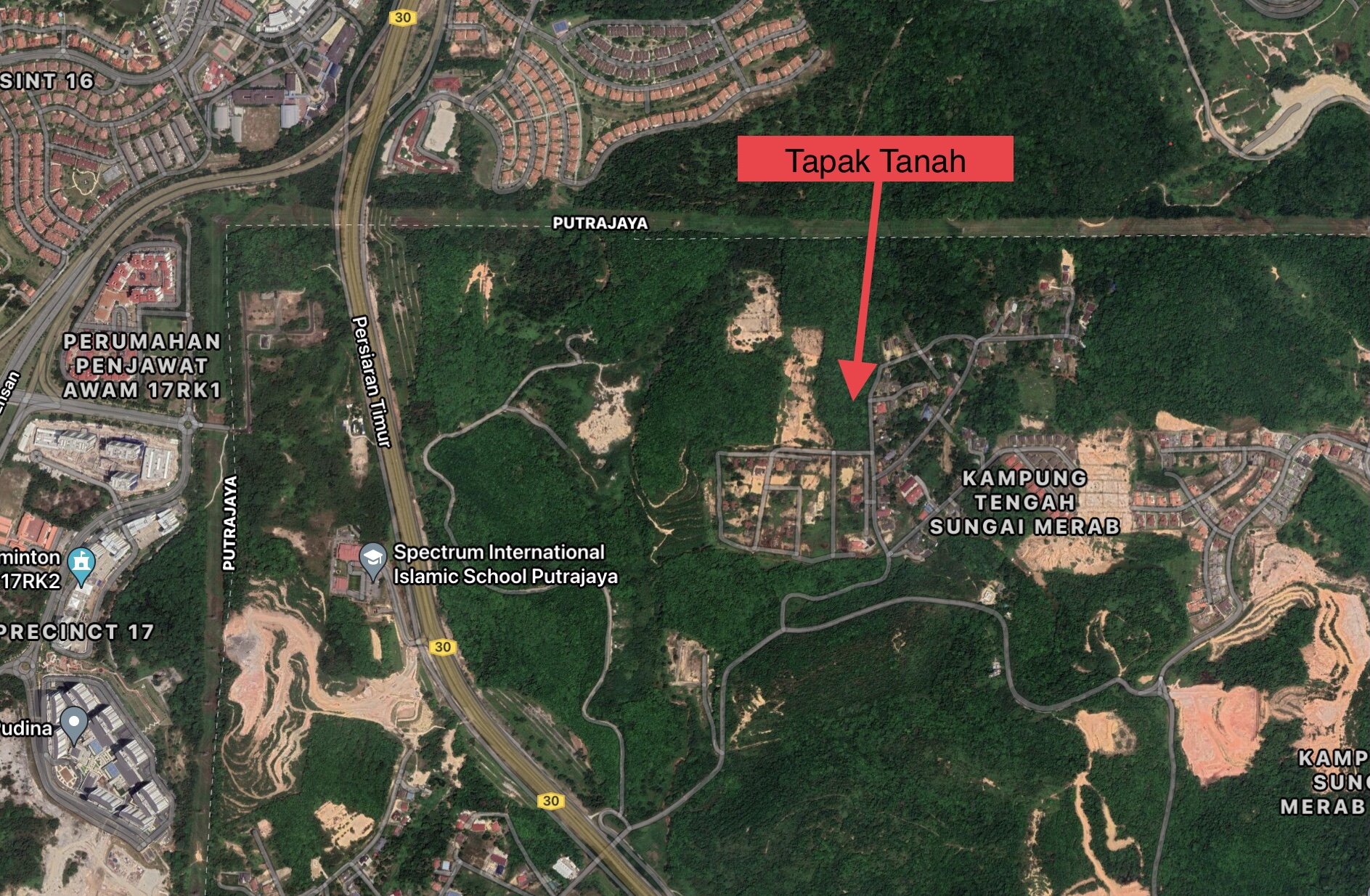 Tanah Pertanian Zoning Kediaman Bangi, Putrajaya for Sale @RM5 