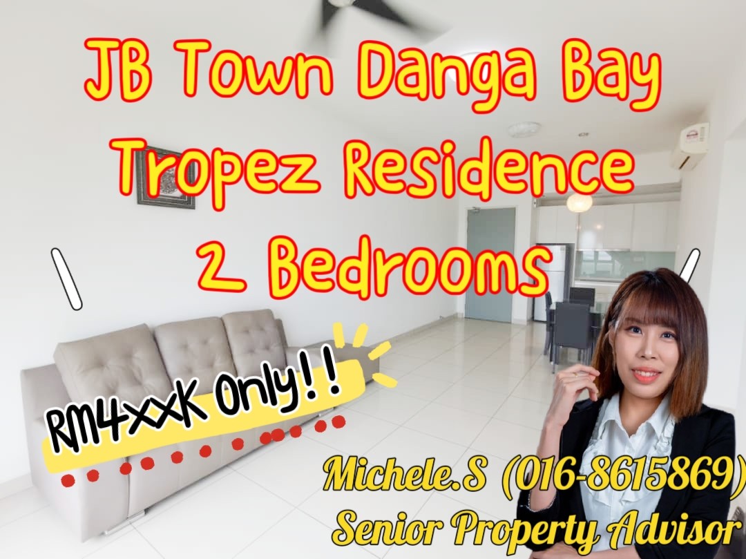 JB Town Danga Bay Tropez Residence 2 Bedroom Unit For Sale