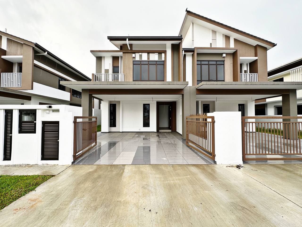 RUMAH BARU 2 Storey Semi-D House Bywater Setia Utama Type F Leegeana Setia Alam Selangor
