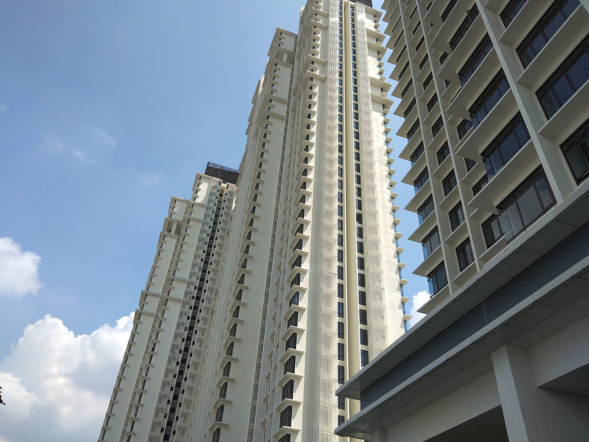 Higher Level, The Park Sky Residence, facing Bukit Jalil Recreational Park