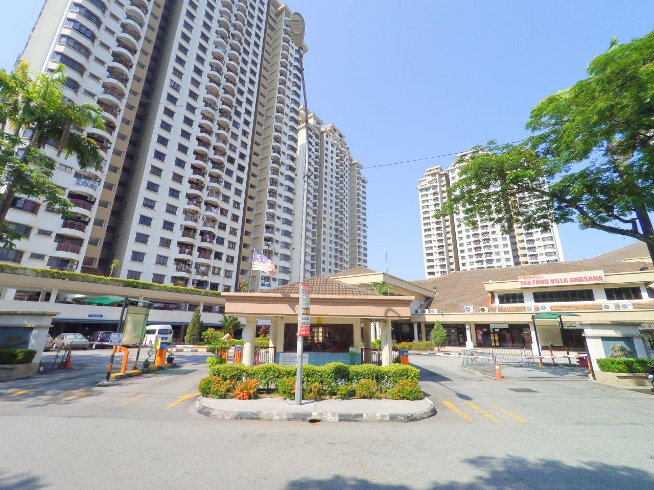 Apartment 3 Rooms Condo MRT Villa Angsana Condominium Jalan Ipoh Kuala Lumpur For Rent