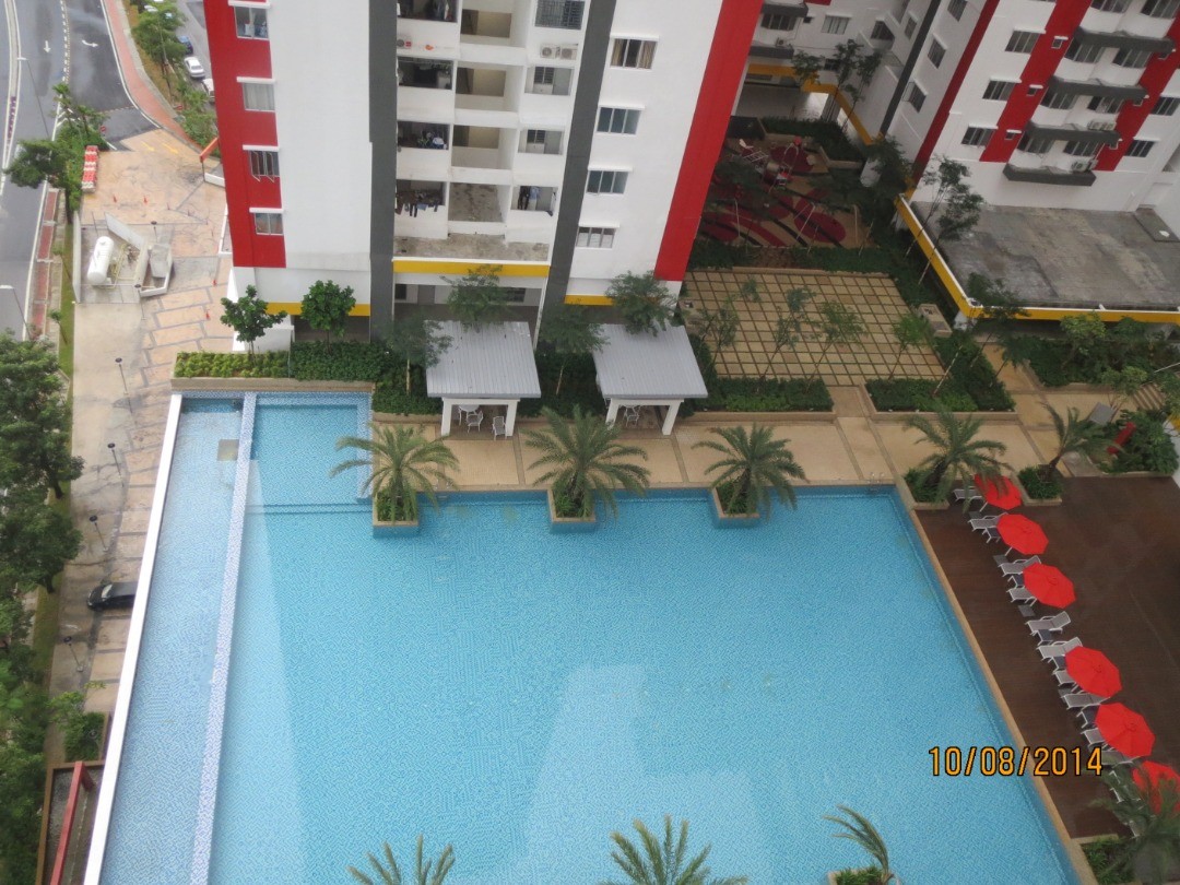 Fully Furnished Apartment 2 Rooms Condo LRT Main Place Residence USJ 21 Subang Jaya For Rent