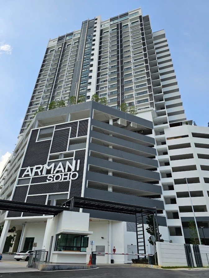 Armani Soho Subang Jaya For Sale Studio Facing Highway for