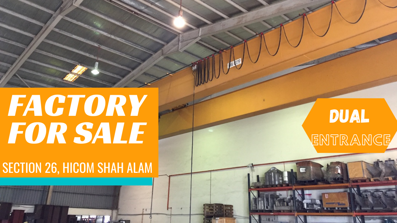 Factory In Section 26 Hicom Industrial Estate Shah For Sale Rm19 000 000 By Thean Edgeprop My