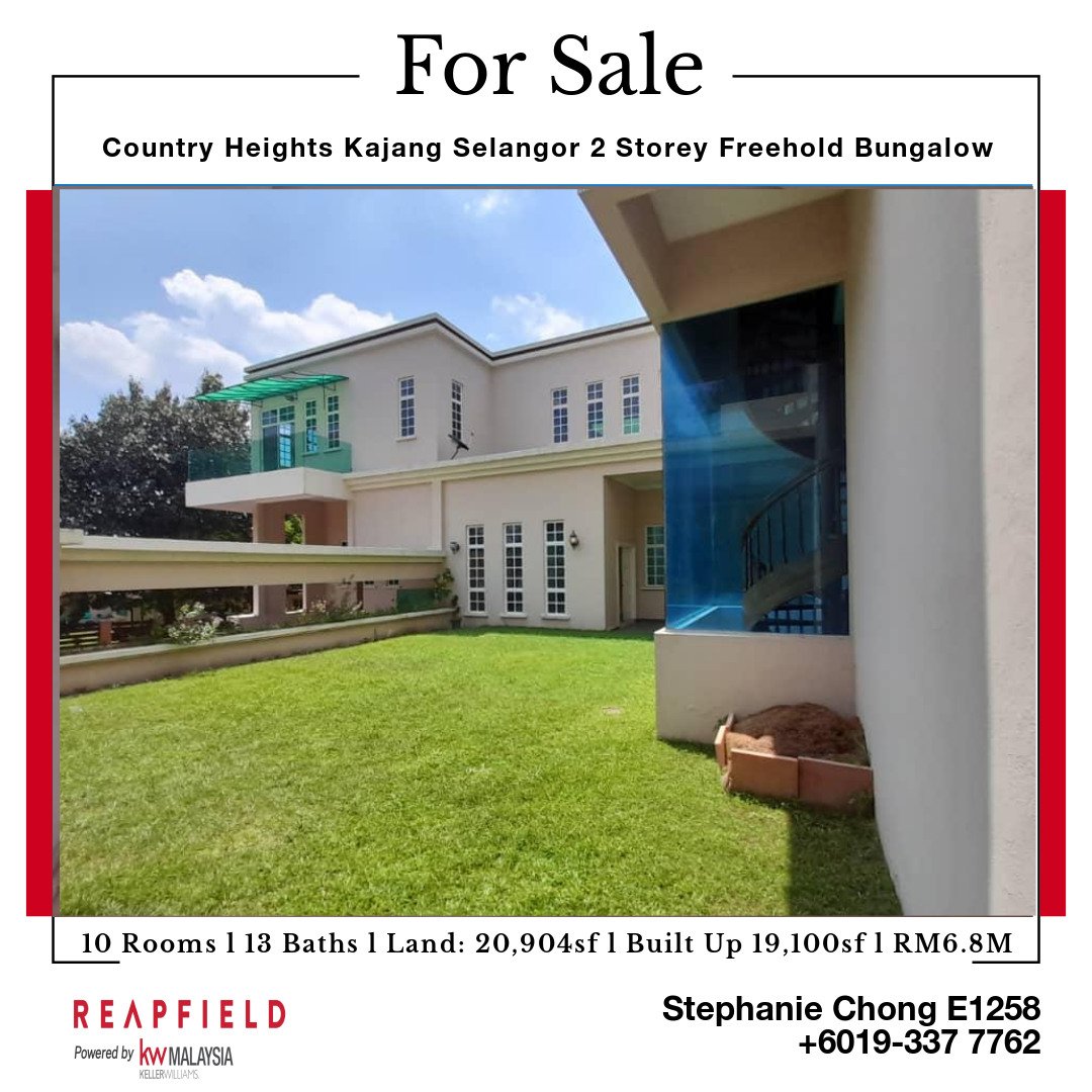 Country Heights Kajang Selangor For Sale Rm6 800 000 By Stephanie Chong Edgeprop My