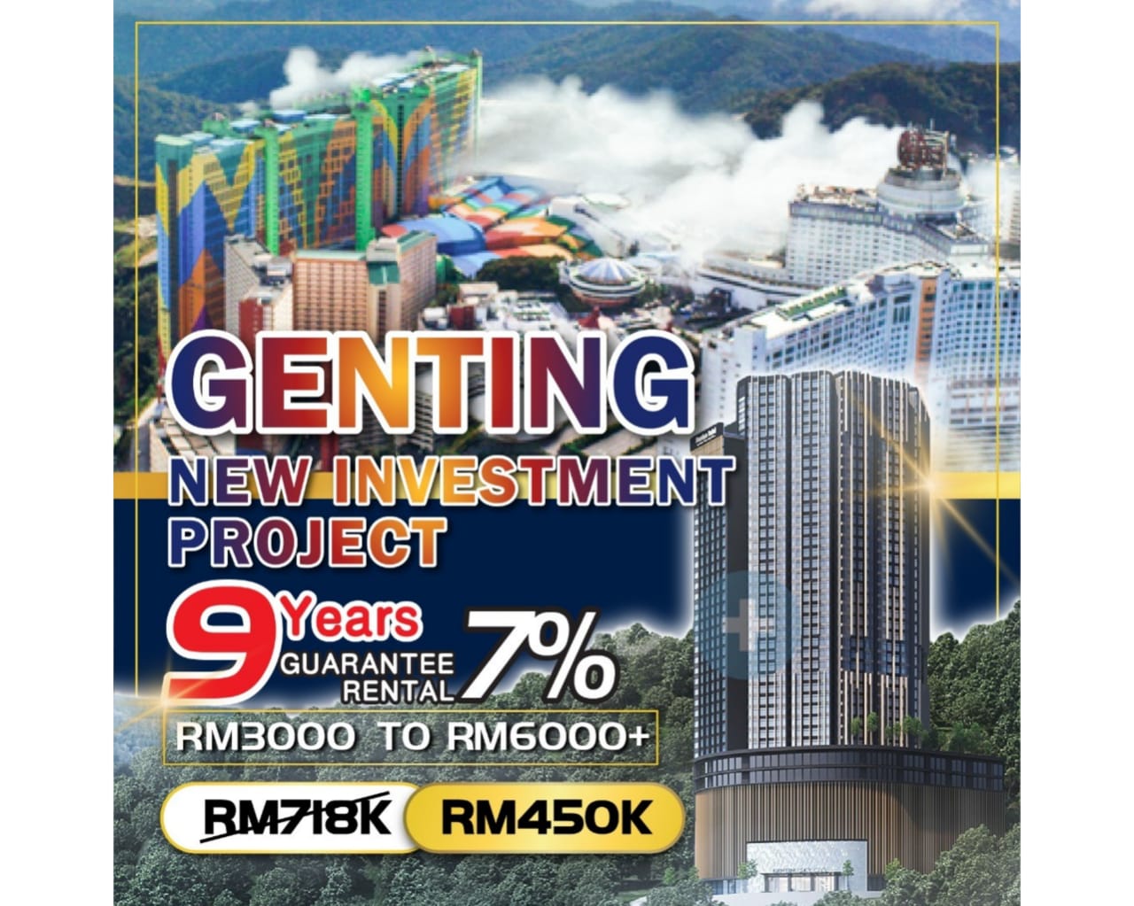 Ion Delemen Genting Highlands for Sale @RM480,000 By CHRIS TYE 