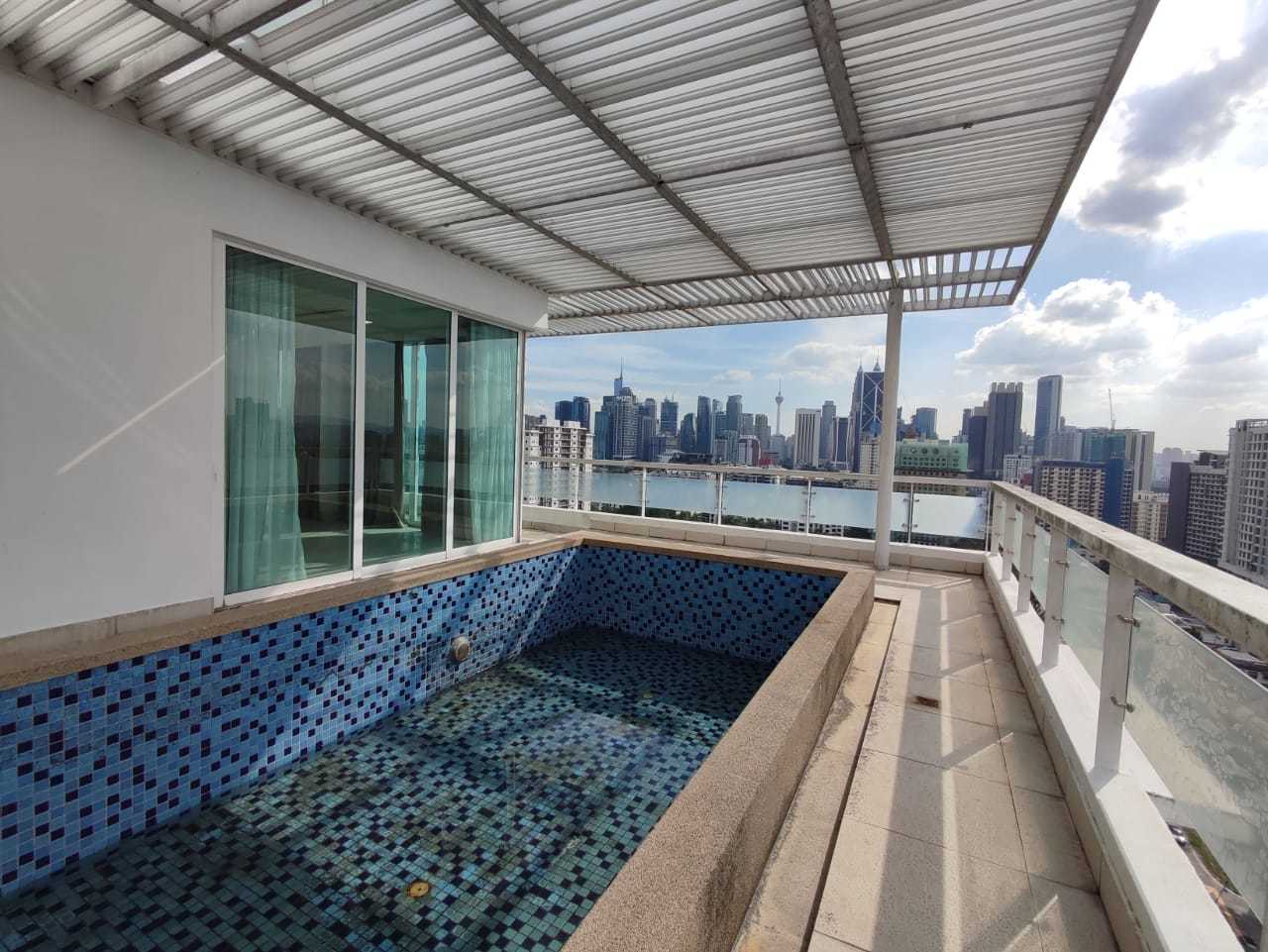 EmbassyView (penthouse) - pool, KLCC view, garden