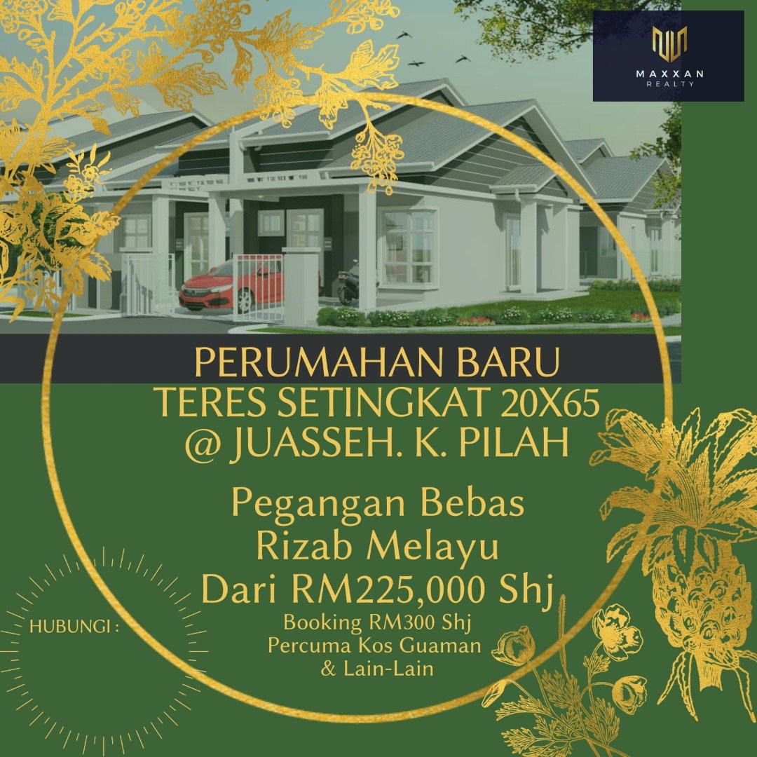 Teres Setingkat Juasseh Kuala Pilah For Sale Rm225 000 By Muhammad Mba Group Edgeprop My