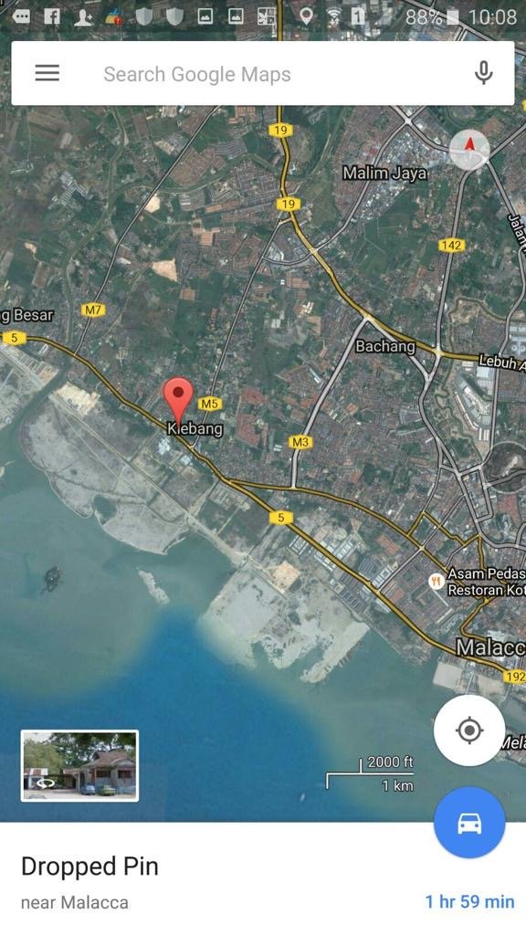 127 Km From My Location Klebang Land Across Oriental Hospital For Sale @Rm4,500,000 By Frank Liang  | Edgeprop.my