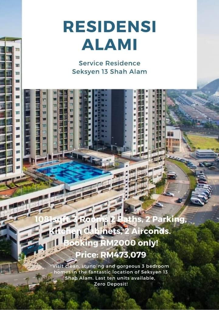 Brand New Residensi Alami Seksyen 13 Booking 2k For Sale Rm470 000 By Ikhwan Arbain Edgeprop My