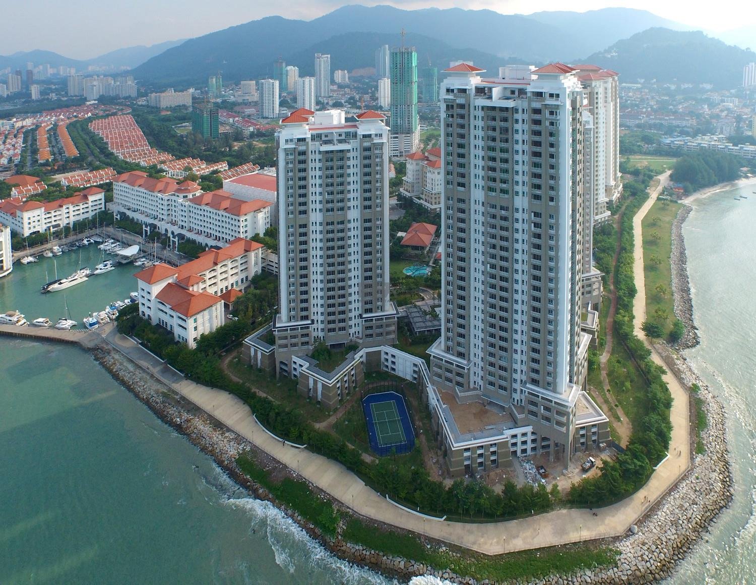 quayside seafront resort condominiums