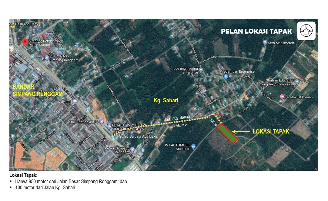 Bungalow Lot For Sale In Simpang Renggam Johor For Sale Rm15 By Adi Ashran Edgeprop My