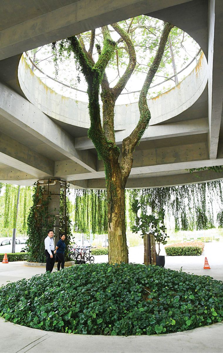 Communal centerpiece of Bandar Rimbayu