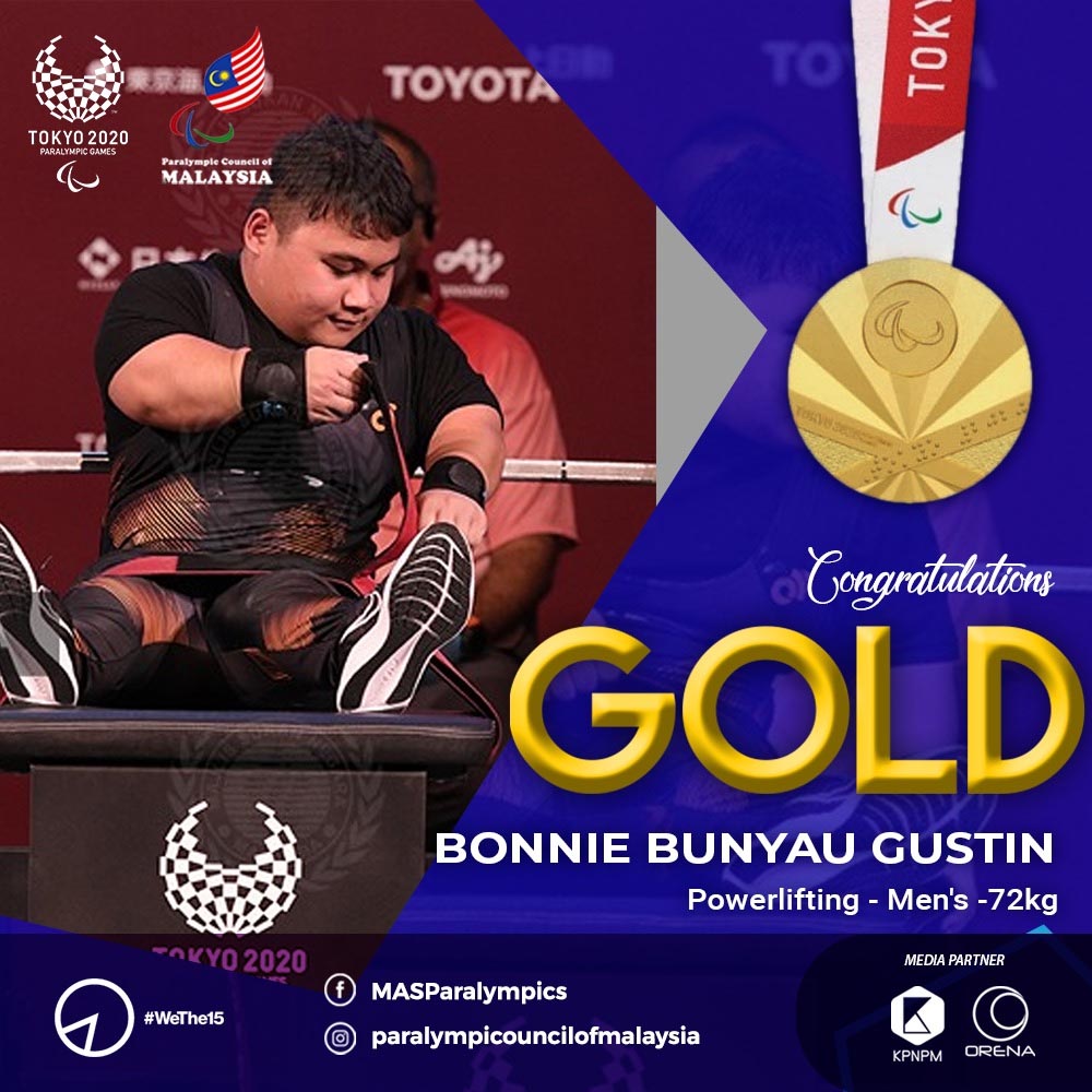 Tokyo Paralympics: Bonnie clinches first gold for Malaysia ...