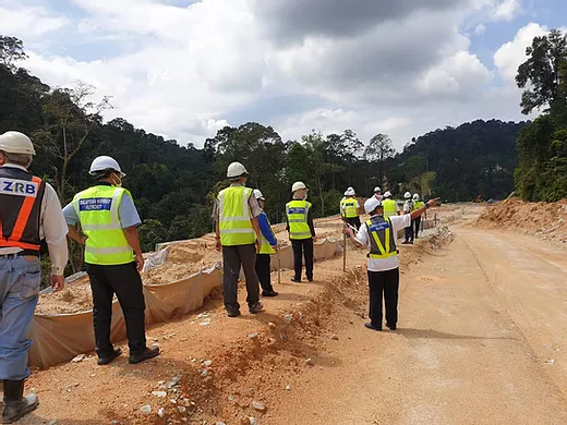 File picture of EKVE in one of the recent site visits. (Photo by EKVE)