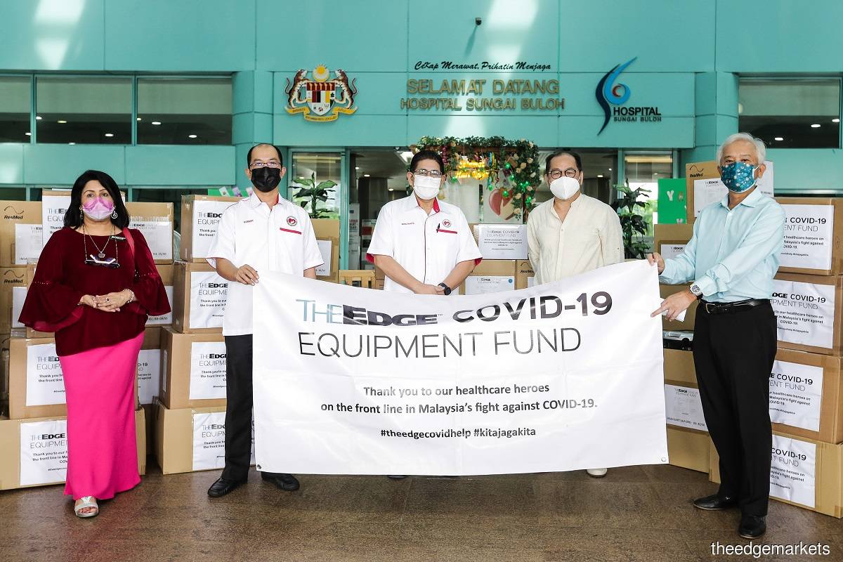 The Edge Covid 19 Fund Sends 33 Ventilators To Hospital Sungai Buloh Edgeprop My