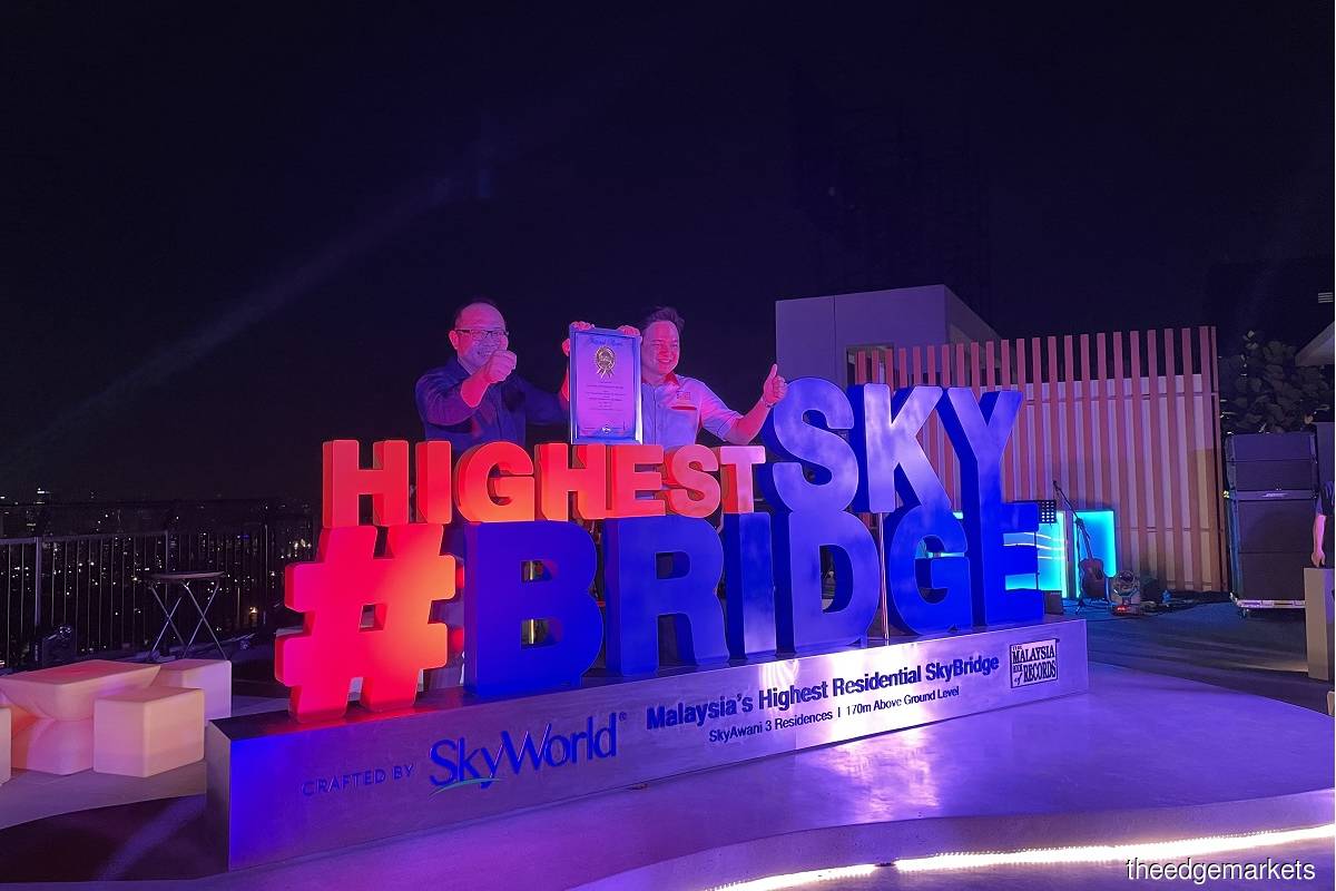 Skyworld Launches Country S Highest Residential Skybridge In Skyawani 3 Residences Units Handed Over On May 23 Edgeprop My