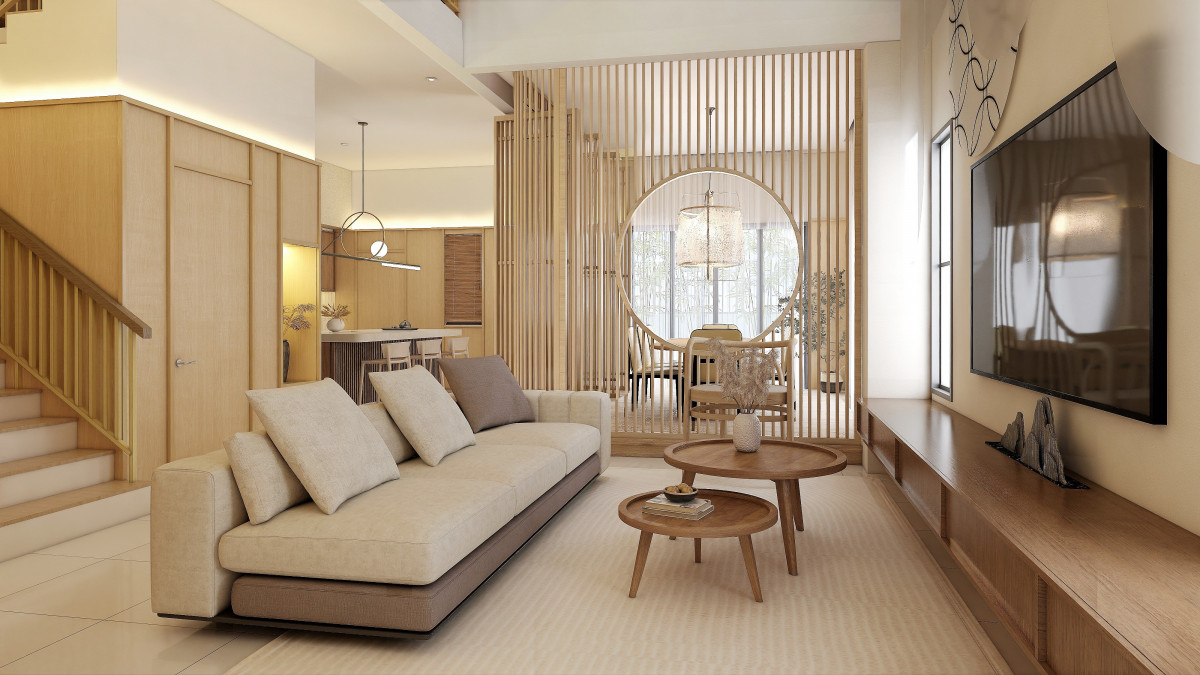 Selected units come with a double-volume living area. (Artist impression by S P Setia)