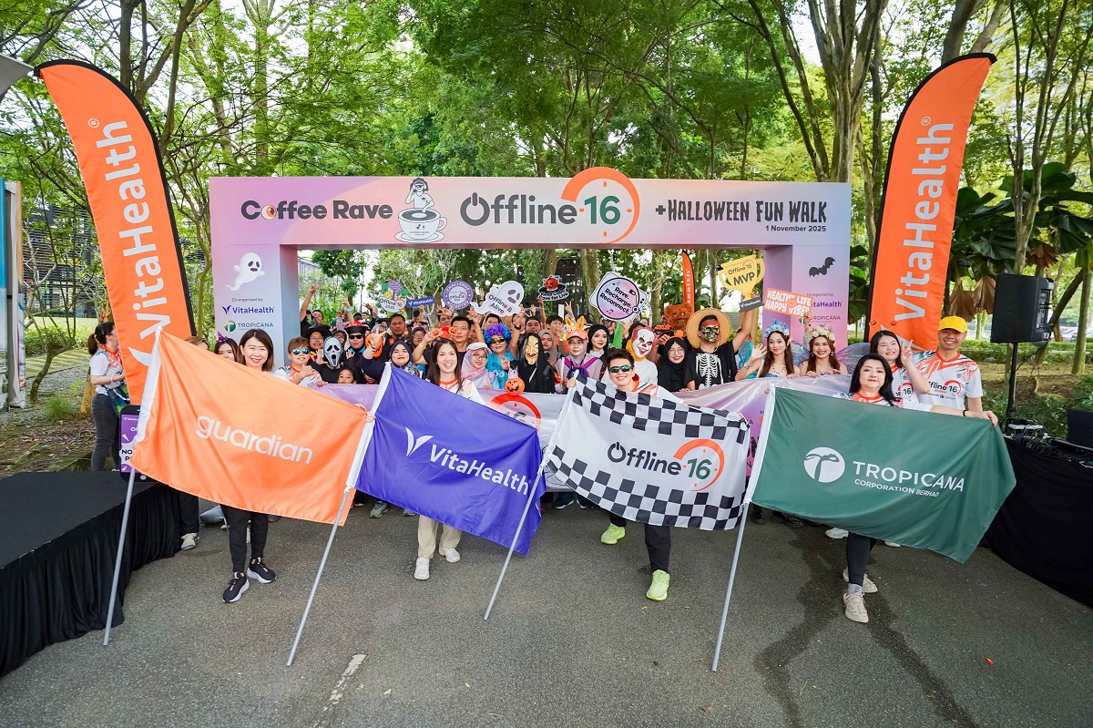 Fancy some coffee and a Halloween walk? (Photo by Tropicana Corporation)