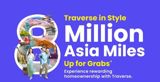 Own a home and earn Asia Miles.