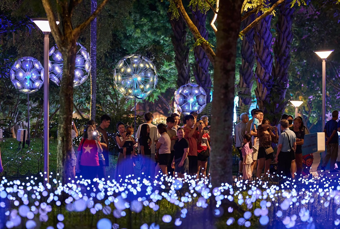 A meaningful touchpoint along the festival trail, inspiring visitors to pause, reconnect, and reflect on life’s journey of transformation. (Photos by Desa ParkCity)