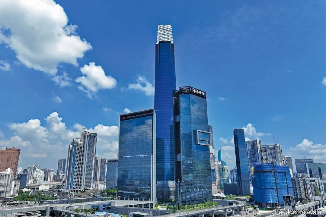 The Exchange 106 is a 106-floor skyscraper in the Tun Razak Exchange financial district in KL.