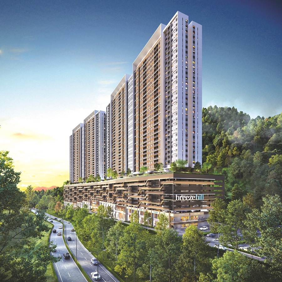 Sited in Gohtong Jaya, Breeze Hill is a defining address within Tropicana WindCity, a 596-acre master-planned township — the first of its kind in Genting Highlands. (All images by Tropicana Corporation)