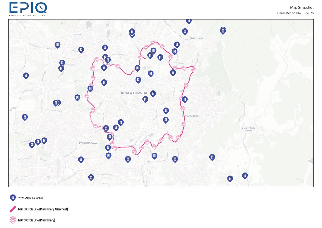 With 20+ projects completing along the MRT3 corridor in 2026, the shift towards integrated, transit-linked living is expected to gain momentum.