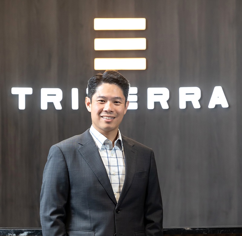 Triterra Sdn Bhd CEO Christopher Lim: We meet today, we explore tomorrow, and let’s create something the day after. (Photo by EdgeProp)