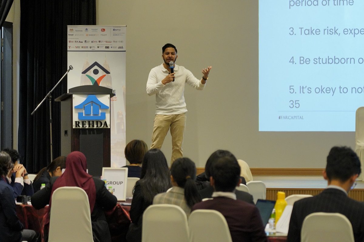 FAR Capital founder and CEO Faizul Ridzuan (Photos by Rehda Institute)