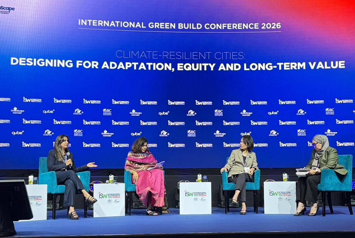 (From left) Global Network for Zero vice-president of marketing and growth Geetanjali Prasad, former UN-Habitat senior policy adviser Dr Shipra Narang Suri, PLANMalaysia research and development director Dr Chee Ping Ngang and APUDG founder and group managing director TPr Ts Norliza Hashim (Noor Shafika Mohd Zain / EdgeProp.my)