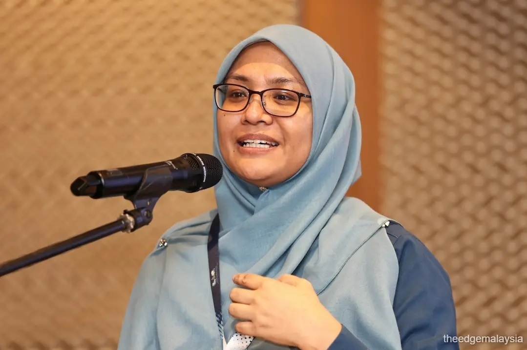 National Housing Department senior assistant director of the Strata Management Division Maizatul Izzah Mohd Shamsudin said the ongoing review of the Strata Management Act 2013 is considering changes to the way maintenance charges and voting rights are determined, among other measures. (Photos by Patrick Goh/The Edge)