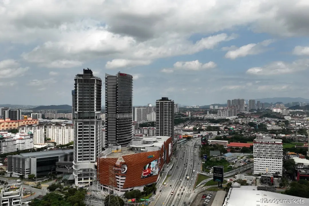 Aerial view of Kelana Jaya