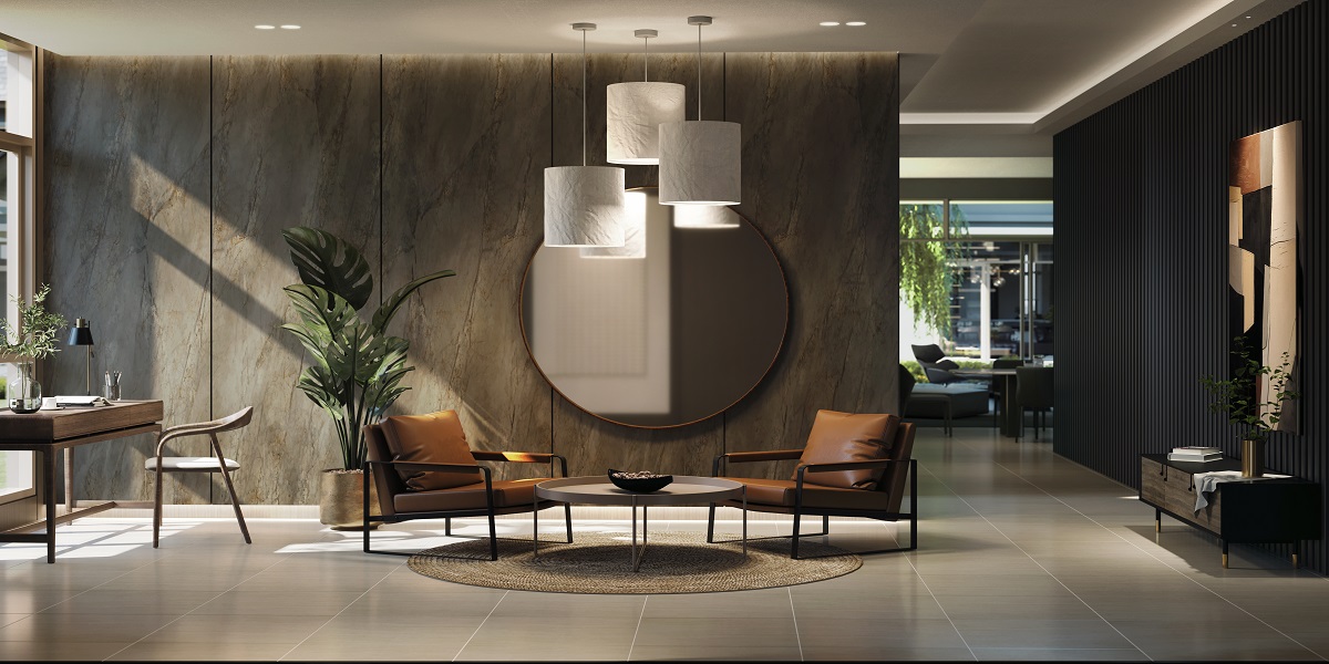 Spacious foyer area that delivers an immediate sense of arrival and a calm atmosphere. (All images are artist’s impressions)