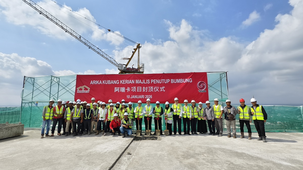 Arika Kubang Kerian set to be Kelantan’s tallest building, completion on track for 4Q2026