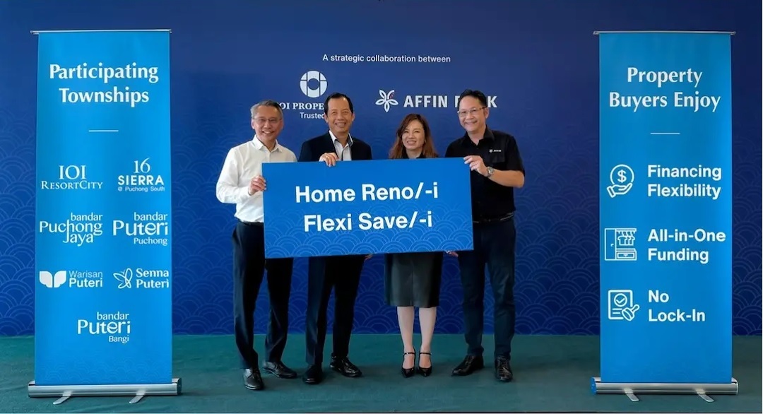 IOI Properties partners Affin Bank to offer financing solutions