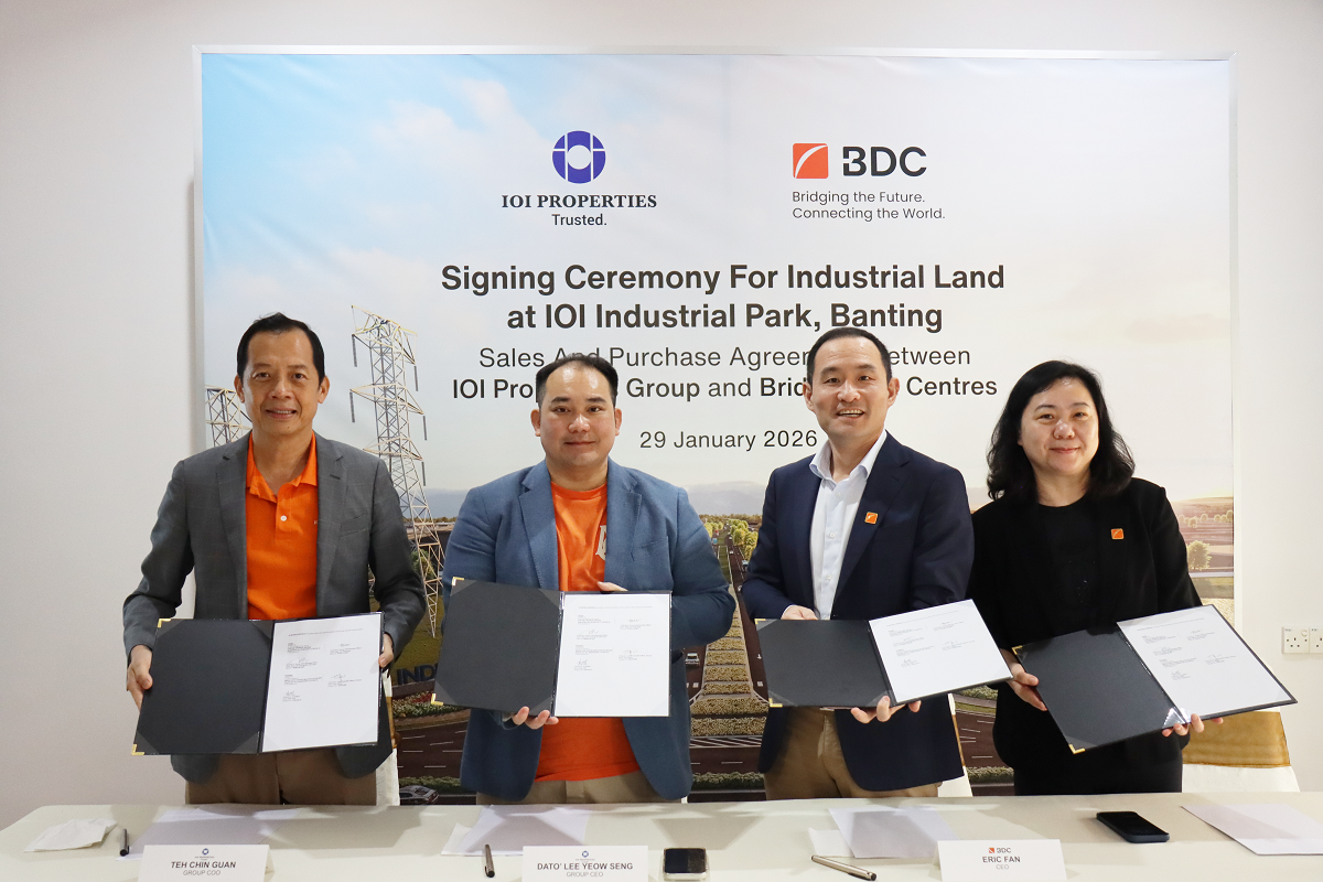 IOI Properties sells 136 acres of industrial land for RM740 mil