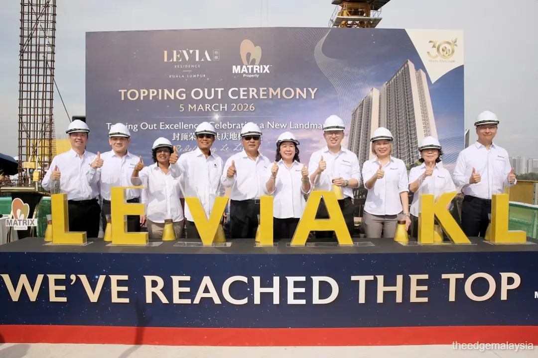Matrix Concepts tops out RM523 mil Levia Residence KL in Cheras