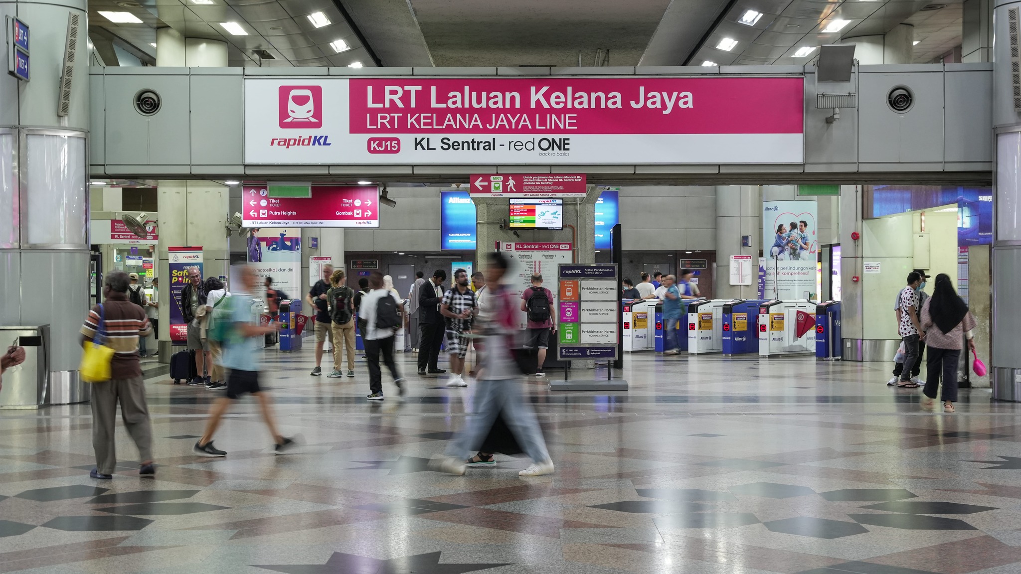 Technical issues disrupt LRT Kelana Jaya Line's operation