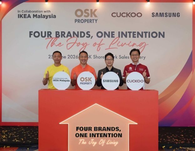 OSK Property partners IKEA, CUCKOO and Samsung on home living initiative
