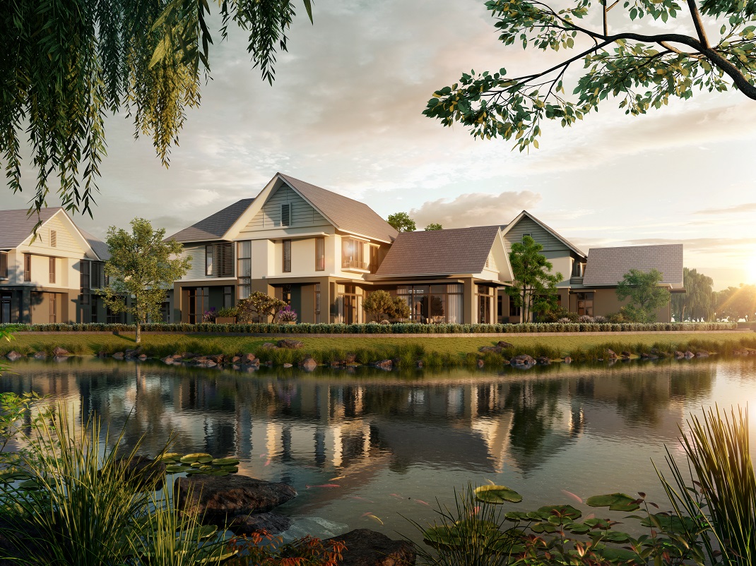 The Residences IV, The Glades—Final 2-storey waterfront bungalows with resort-style facilities, comprehensive conveniences