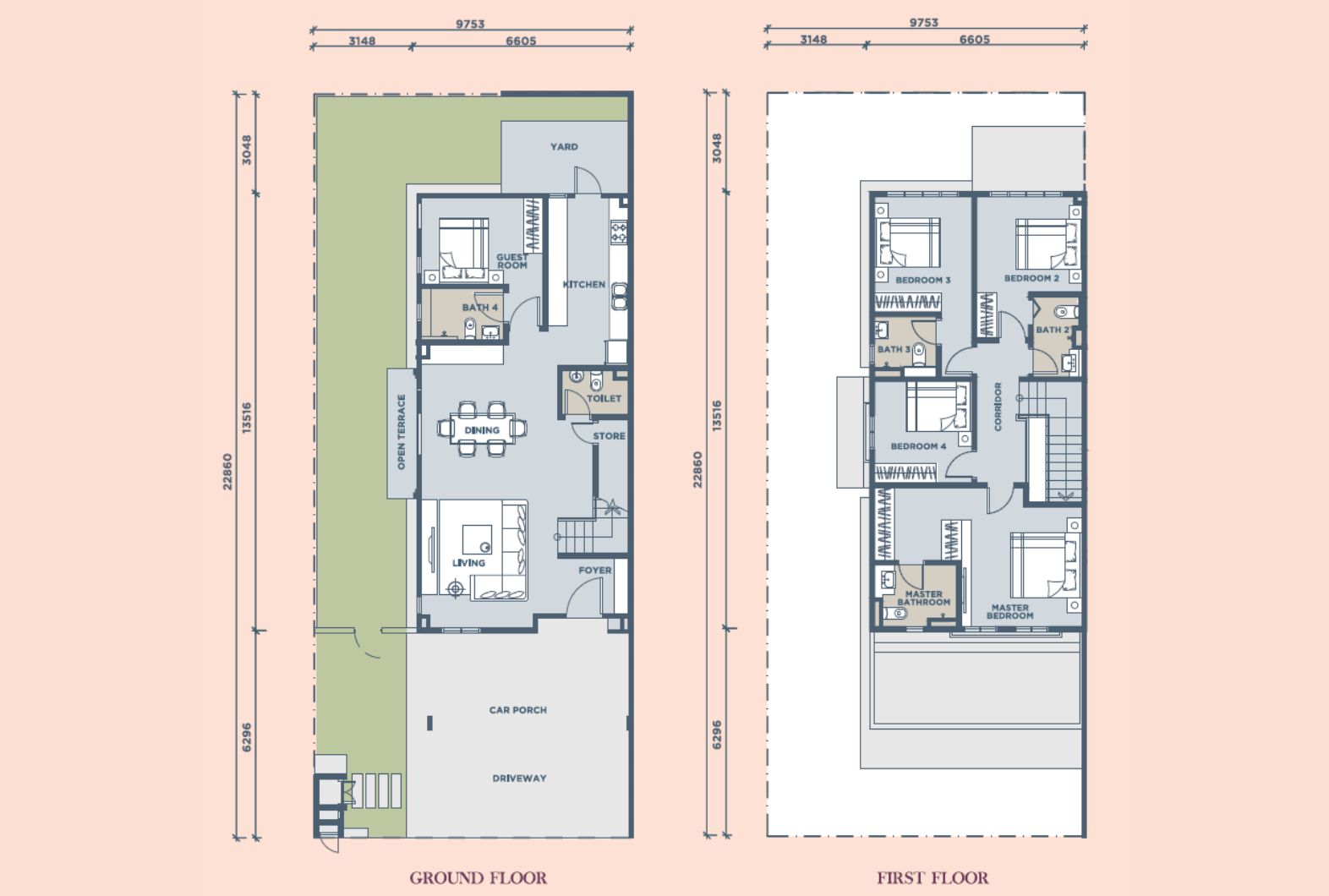Floor plan (Type A)