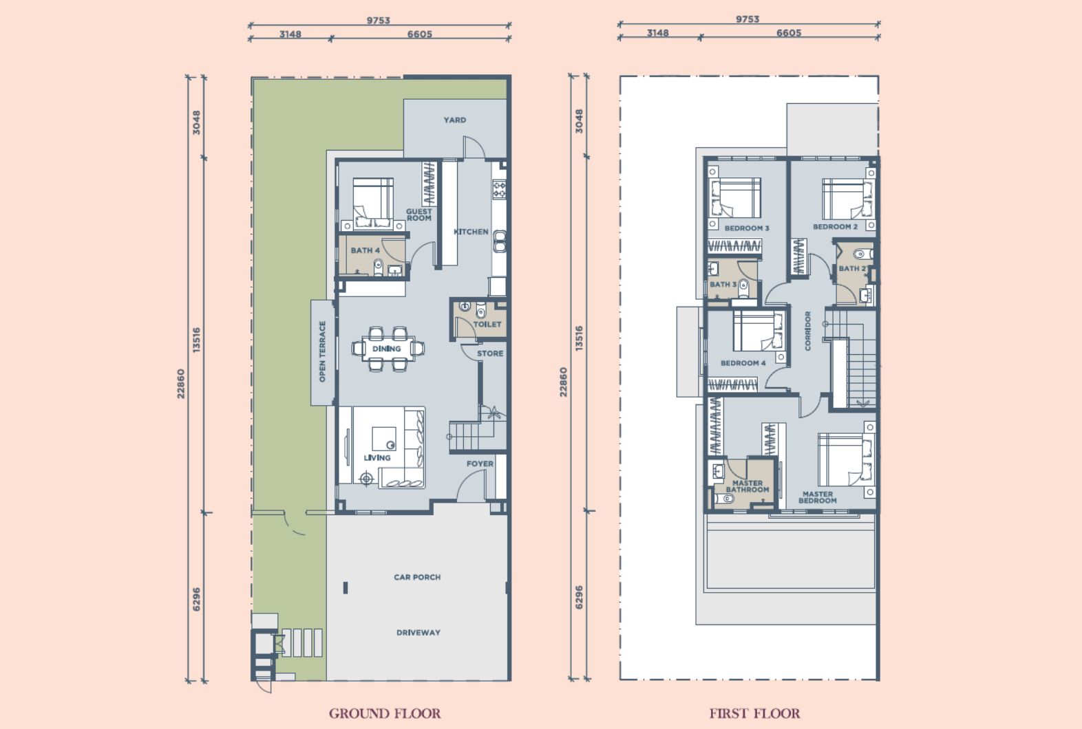 Floor plan (Type B)
