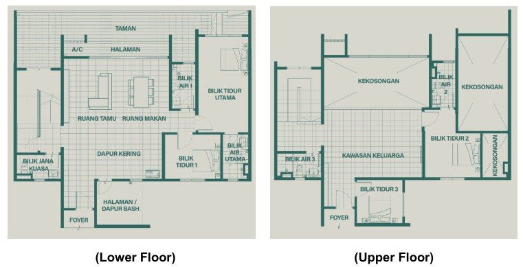 Type A2 . 2,173 sq ft . 4 Bedrooms + 4 Bathrooms
