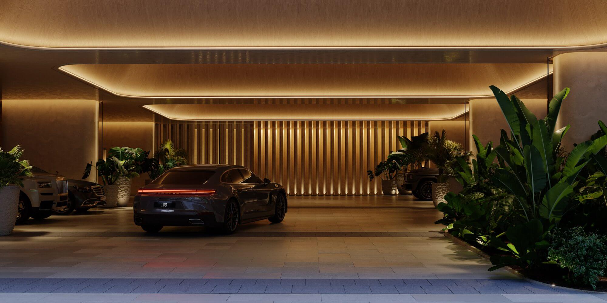 Gallery 2 . Residences Arrival