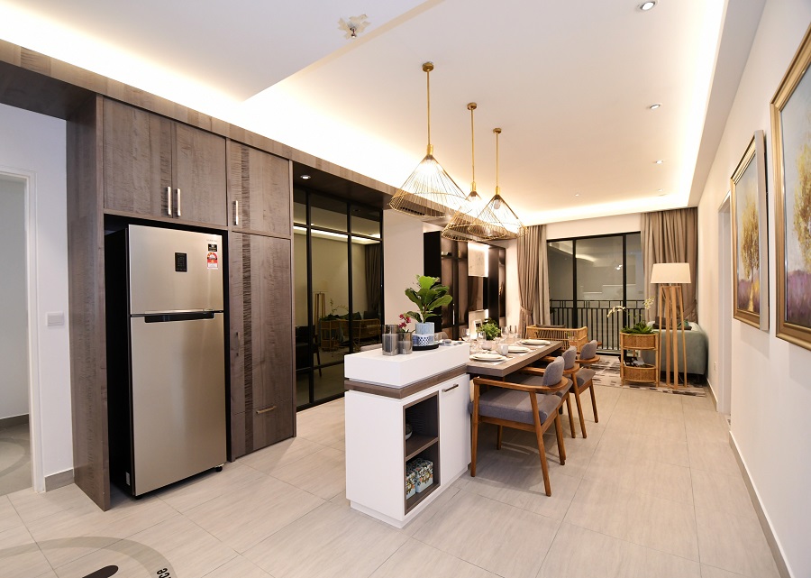 Tuai Residence is designed to be wheelchair-friendly from specific toilets in apartment units all the way to common facilities.