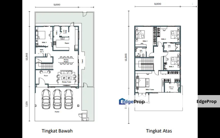 Type 5E · 5 Bed(s) · 5 Bath(s) · 2,970 Sqft