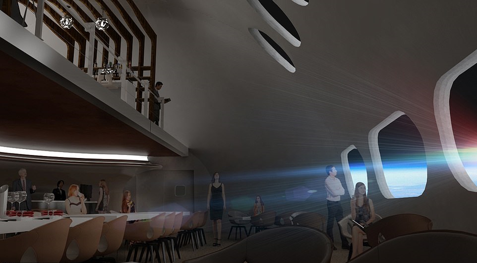 Voyager Station will have amenities such as restaurants, a cinema, spa and rooms for up to 400 people