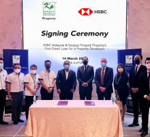 HSBC Malaysia, Kerjaya Prospek Property complete first green loan for a property developer