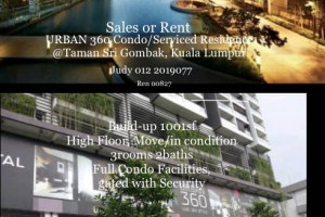 URBAN 360 BU1001sf @ Taman Sri Gombak for Sale @RM470,000 By JUDY CHAN ...